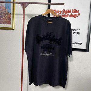 Vintage Y2K Southpole Oversized Triple Black Tee